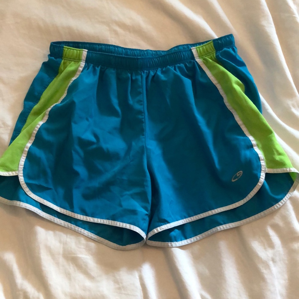 Champion Blue/Green Workout Shorts